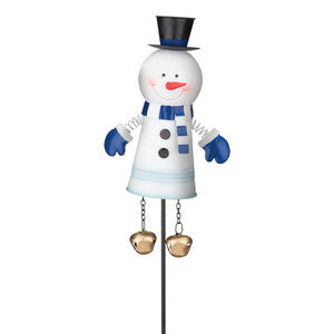 Bobble Stake Snowman Jingle 12036 NEW